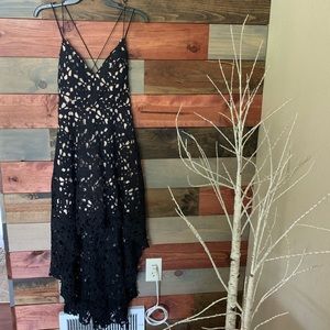 🌼Beautiful Black Lace High Low Dress🌼